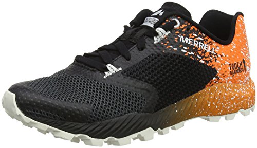 Merrell All out Crush Tough Mudder 2, Zapatillas de Running para Asfalto para Mujer, Negro TM Orange, 37 EU