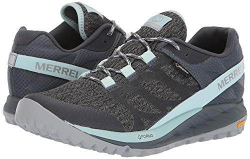 Merrell ANTORA GTX, Zapatillas de Running para Asfalto Mujer, Multicolor (Turbulence), 39 EU