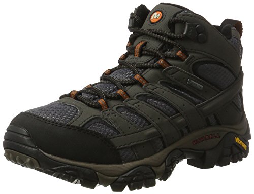 Merrell MOAB 2 Mid GTX, Botas de Senderismo, Sintético Mujer, Gris (Beluga), 37.5 EU