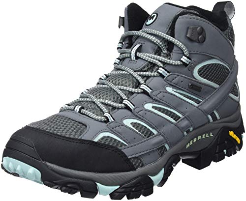 Merrell MOAB 2 Mid GTX, Botas de Senderismo, Sintético Mujer, Gris (Sedona Sage), 37 EU