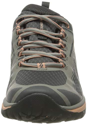 Merrell Siren Edge 3 WP, Zapatillas para Caminar Mujer, Multicolor (Paloma/Melocotón), 42.5 EU