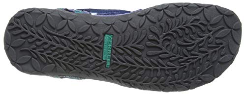 Merrell Terran Lattice Ii, Sandalia con Pulsera para Mujer, Azul (Thistle), 38 EU