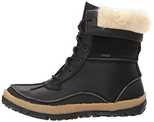 Merrell Tremblant Mid Polar WP, Botas Altas Mujer, Negro (Black), 38 EU