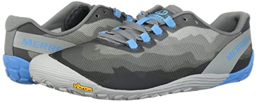 Merrell Vapor Glove 4, Zapatillas Deportivas para Interior para Mujer, Gris (Monument), 37 EU