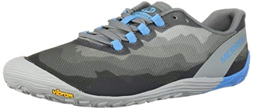 Merrell Vapor Glove 4, Zapatillas Deportivas para Interior para Mujer, Gris (Monument), 37 EU