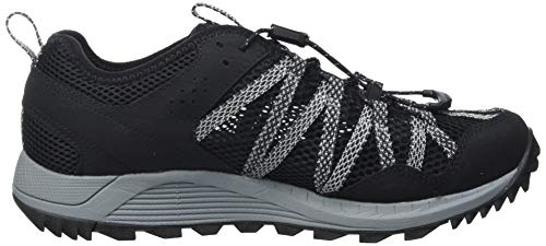 Merrell Wildwood AEROSPORT, Zapatillas para Caminar Mujer, Negro (Black), 39 EU