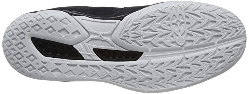 Mizuno Thunder Blade 2, Zapatillas de vóleibol Unisex Adulto, Negro/Blanco/Ébano, 38.5 EU