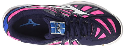 Mizuno Wave Hurricane 2 Wos, Zapatillas de Running para Mujer, Multicolor (Peatcoatwhite), 40.5 EU