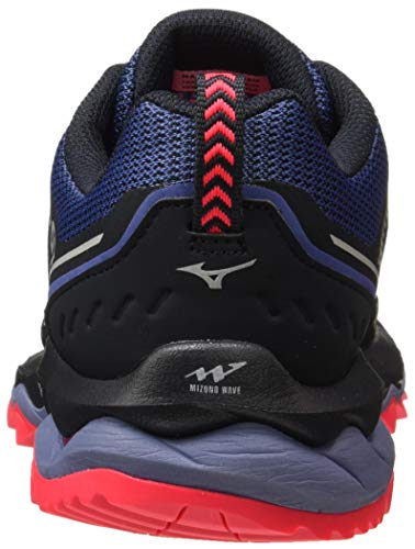 Mizuno Wave Mujin 7, Zapatillas para Carreras de montaña Mujer, Marlin/Lunarrock/Dpink, 37 EU