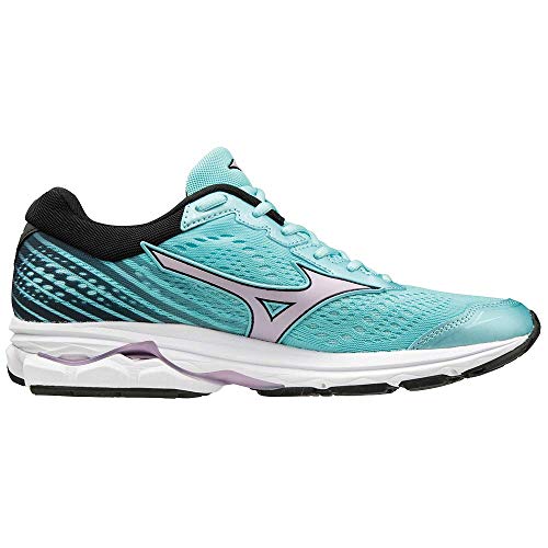 Mizuno Wave Rider 22, Zapatillas de Running para Mujer, Turquesa (Angel Blue/Lavender Frost/Black 69), 39 EU