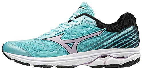 Mizuno Wave Rider 22, Zapatillas de Running para Mujer, Turquesa (Angel Blue/Lavender Frost/Black 69), 39 EU