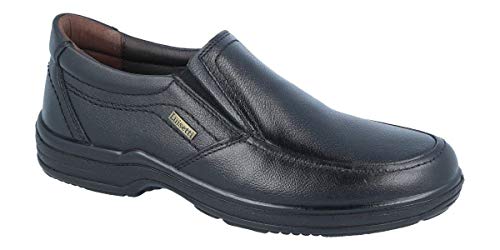 Mocasín de Piel Estilo Sport para Hombre. LUISETTI Zapato Tucson 20400ST Talla 46 Color Negro