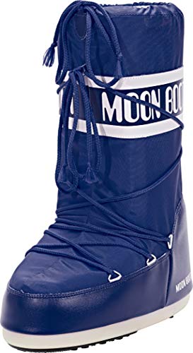 MOON BOOT Nylon, Botas de Nieve Unisex Adulto, Azul (Blue 2), 39-41 EU