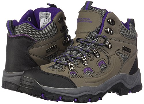 Mountain Warehouse Botas Adventurer Impermeables para Mujer - Duraderas, Transpirables, Empeine sintético y Plantilla Acolchada - Ideales para excursiones y Senderismo Gris Talla Zapatos Mujer 39 EU