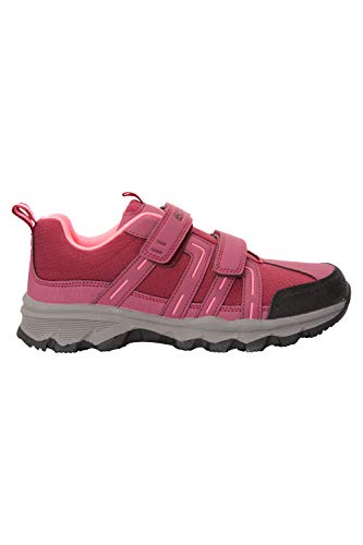 Mountain Warehouse Zapatillas Cannonball para niños - Zapatillas para niños para Cualquier época del año, Zapatillas de montaña cómodas - para Viajar, Acampada Fuxia 34