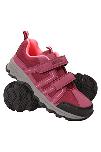 Mountain Warehouse Zapatillas Cannonball para niños - Zapatillas para niños para Cualquier época del año, Zapatillas de montaña cómodas - para Viajar, Acampada Fuxia 34