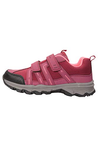 Mountain Warehouse Zapatillas Cannonball para niños - Zapatillas para niños para Cualquier época del año, Zapatillas de montaña cómodas - para Viajar, Acampada Fuxia 34