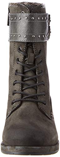 MUSTANG 1332-506, Botas Cortas al Tobillo Mujer, Gris Oscuro, 37 EU