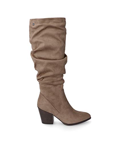 MUSTANG Bota Alta tacón Mujer MUS 50290 Taupe - 40, Taupe