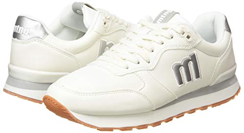 Mustang JOGGO, Zapatillas Deportivas Mujer, Blanco, 39 EU