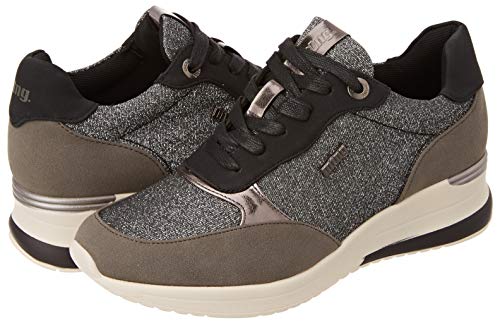 Mustang Lana, Zapatillas Deportivas para Mujer, Leopard Gris, 36 EU