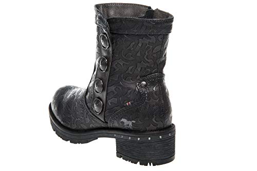 Mustang - Stiefelette, Botines Mujer, Gris (Graphit 259), 42 EU