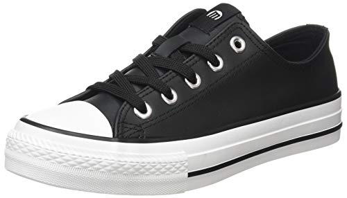 Mustang TEMI, Zapatillas Deportivas Mujer, Action PU Negro, 41 EU