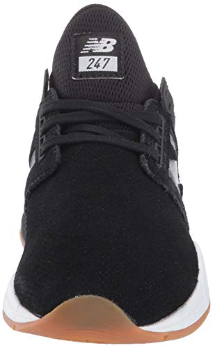 New Balance 247v2 m, Zapatillas, Negro (Black/White Black/White), 35 EU