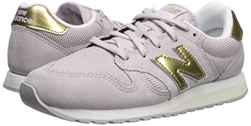 New Balance 520, Zapatillas Mujer, Rosa (Light Cashmere/Classic Gold Gdc), 38.5 EU