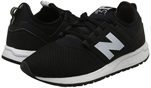 New Balance Buty 247 Classic, Protectores de Dedos. para Hombre, Negro, 44 EU