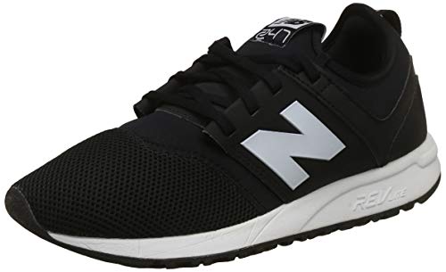 New Balance Buty 247 Classic, Protectores de Dedos. para Hombre, Negro, 44 EU