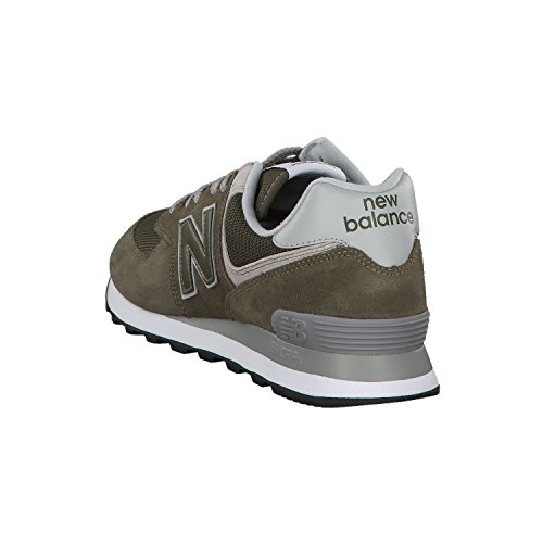 New Balance Hombre 574v2-core Trainers Zapatillas, Verde (Olive Night), 44 EU