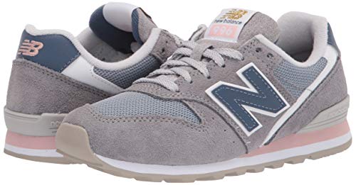 New Balance WL996WS, Sneaker Mujer, Gris, 37.5 EU