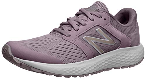 New Balance Zapatillas de correr para mujer 520 V5, morado (Cachemira/Blanco/Champán Metálico), 36 EU