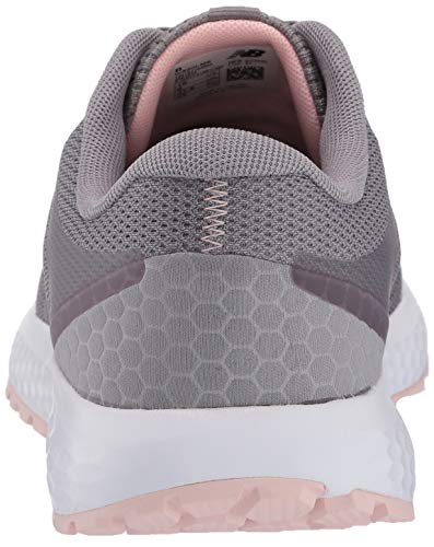 New Balance Zapatillas de correr para mujer 520 V6, gris (Marblehead/Melocotón Soda/Negro), 39.5 EU