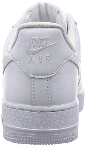 Nike Air Force 1 '07, Zapatillas de Deporte Hombre, Blanco (White/White), 41 EU