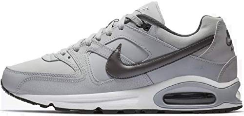 Nike Air Max Command Leather, Zapatillas de Running para Hombre, Gris (Gris (Wolf Grey/Mtlc Dark Grey-Black-White)), 42 1/2 EU