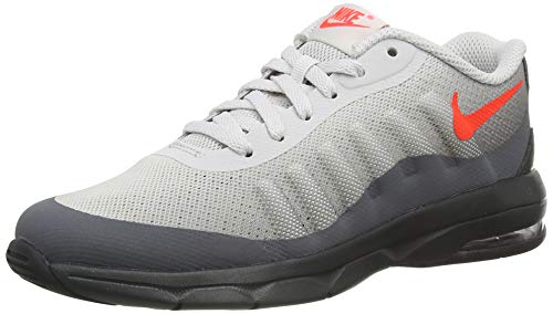 Nike Air MAX Invigor (PS), Zapatillas Unisex Niños, Gris Oscuro/Gris Carmesí Brillante, 32 EU