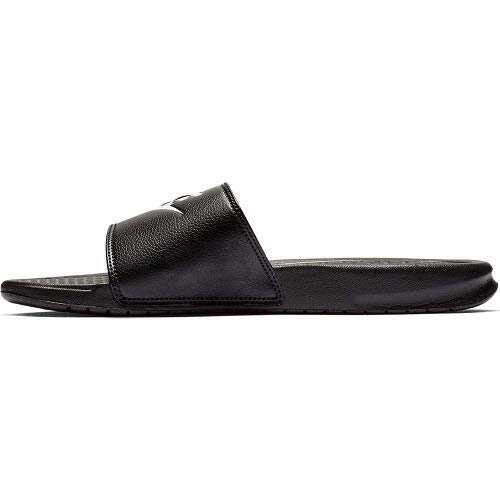 NIKE Benassi JDI, Chanclas Unisex Adulto, Negro Negro 001, 49.5 EU