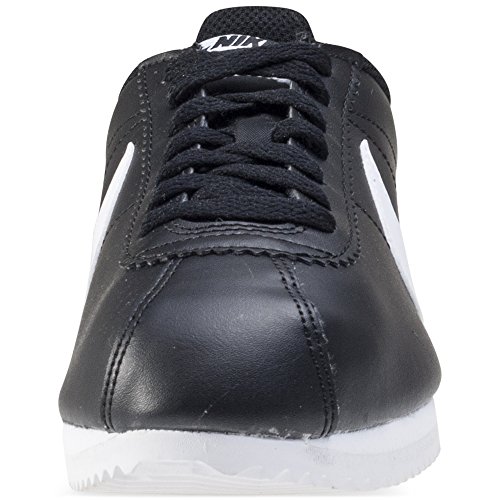 Nike Classic Cortez Leather, Zapatillas Mujer, Negro (Black/White/White 010), 38 EU