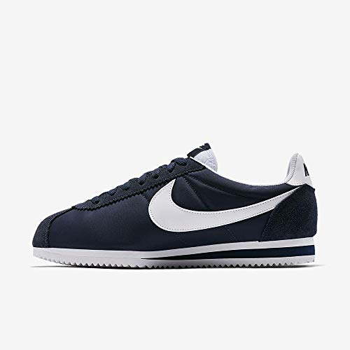 Nike Classic Cortez Nylon, Zapatillas para Hombre, Azul (Obsidian/White 410), 46 EU