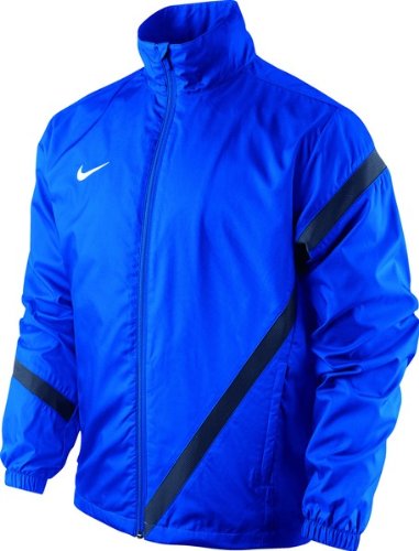 NIKE Competition 12 Sideline WP Wz - Chaqueta para Adulto, Todo el año, Unisex Adulto, Color Negro/Azul Marino/Blanco, tamaño Extra-Large