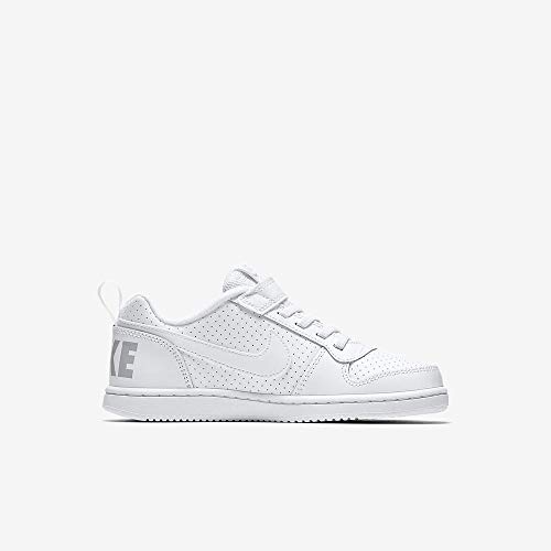 Nike Court Borough Low (PSV), Zapatos de Baloncesto para Niños, Blanco (White/White 100), 29.5 EU