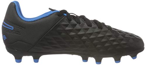 Nike JR Legend 8 Club FG/MG, Zapatillas de ftbol, Black Black Lt Photo Blue Cyber, 37.5 EU