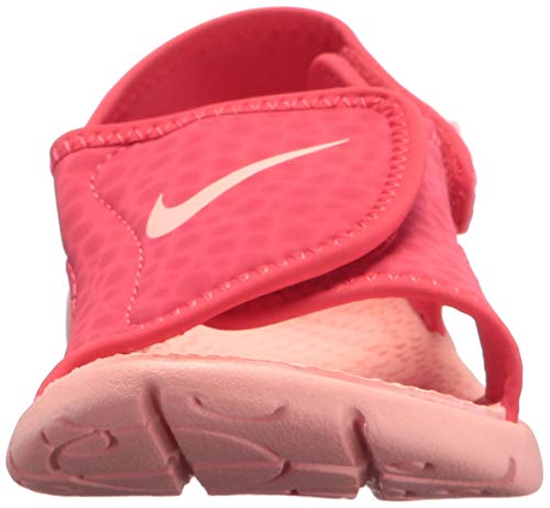 Nike Kindersandale S Sunray Adjust 4, Sandalia con Pulsera Mujer, Rosa (Tropical Pink/Bleach 608), 38.5 EU