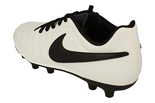 Nike Majestry FG, Zapatillas de Deporte Unisex Adulto, Multicolor (White/Black/Amarillo 107), 46 EU