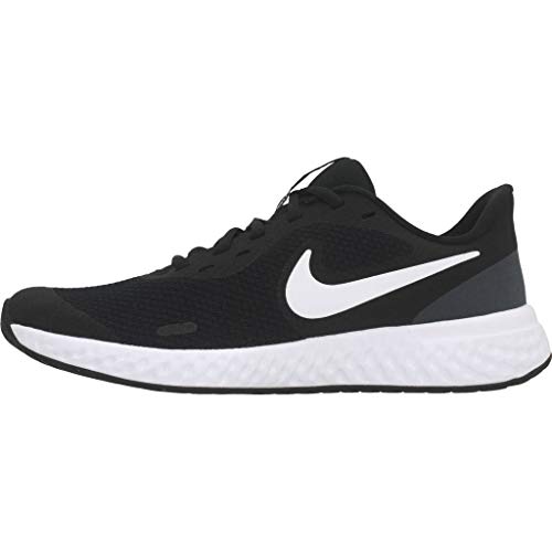 Nike Revolution 5, Zapatillas, Negro (Black White Anthracite), 38 EU