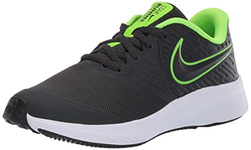 Nike Star Runner 2 (GS), Zapatillas de Running, Negro (Anthracite/Electric Green/White 004), 40 EU