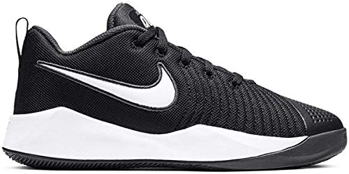 Nike Team Hustle Quick 2 (GS), Sneaker, Black/White-Anthracite-Volt, 39 EU