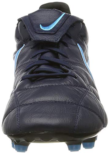 Nike The Premier II FG, Zapatillas de Fútbol Unisex Adulto, Negro (Obsidian/Lt Current Blue/Black 440), 44.5 EU